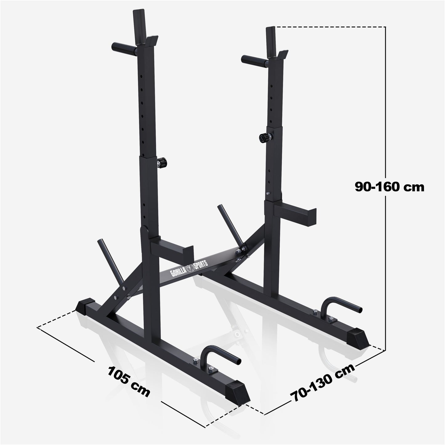 Rack Squat Réglable 