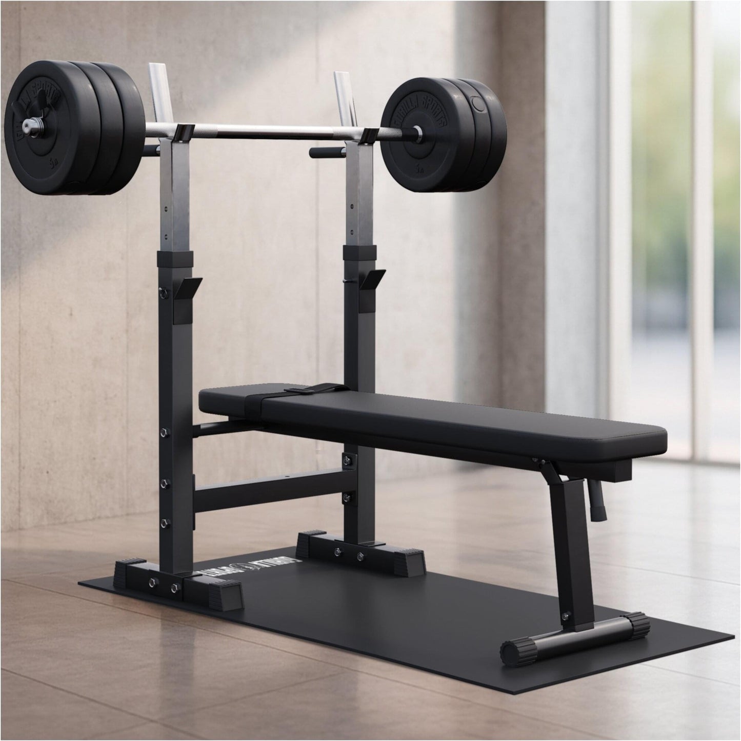 Tapis de protection de sol Noir