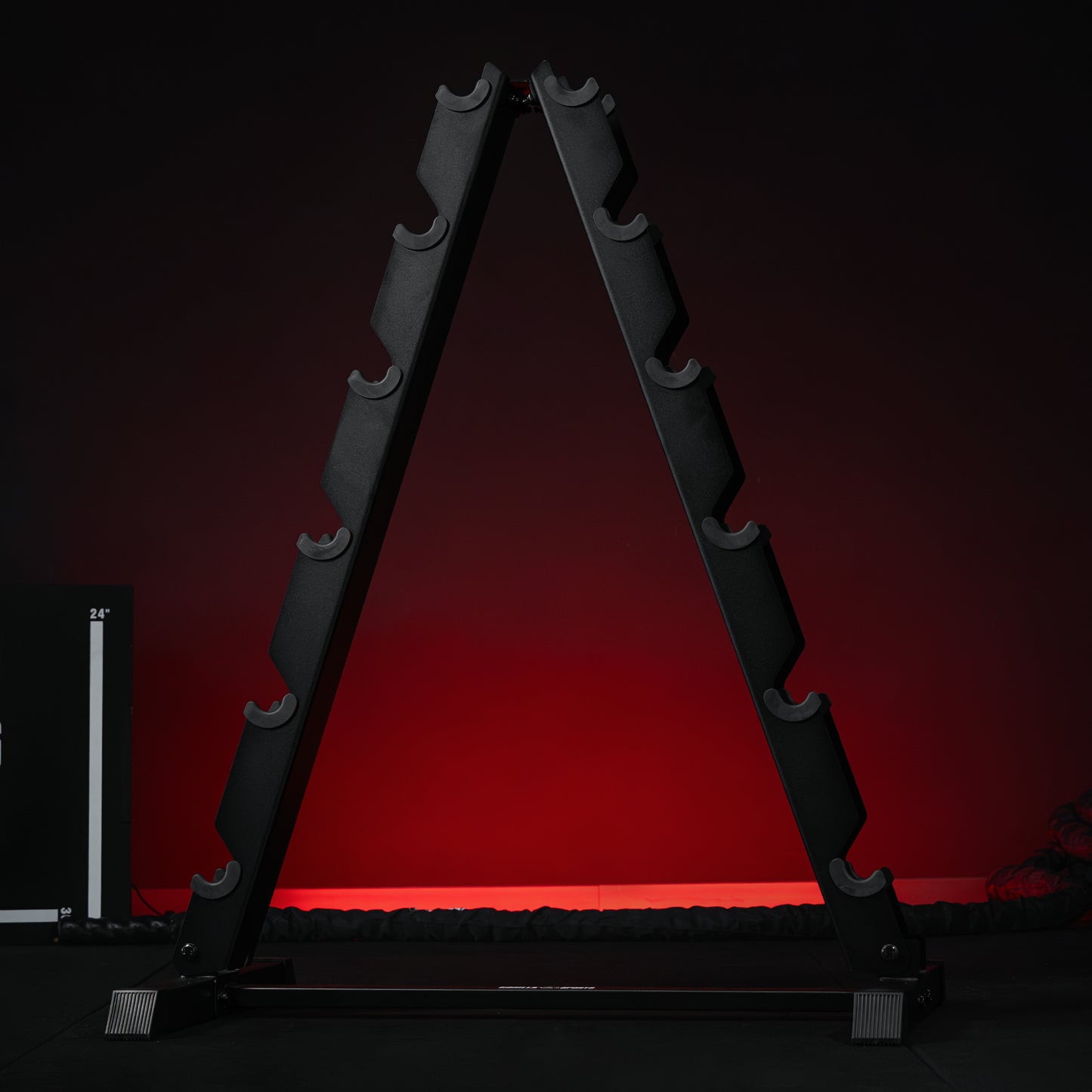 Rack de rangement pour haltères Noir