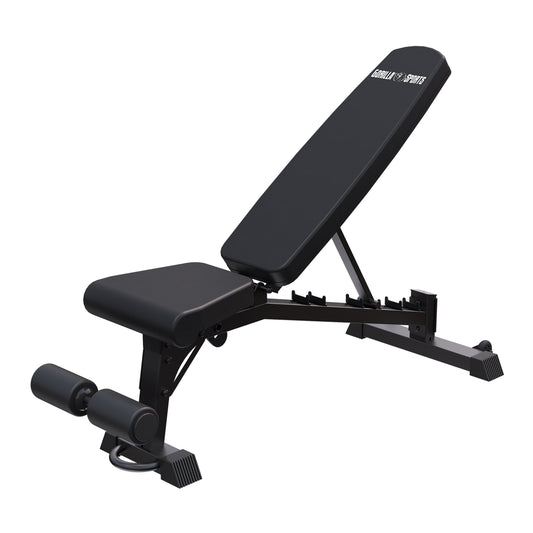 Banc de musculation réglable Noir