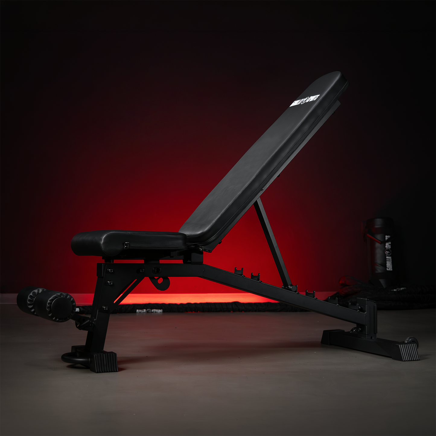 Banc de musculation réglable Noir