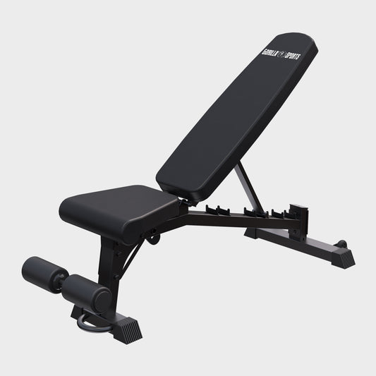 Banc de musculation réglable Noir