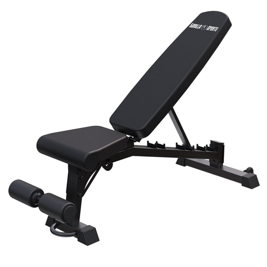 Banc de musculation réglable Noir