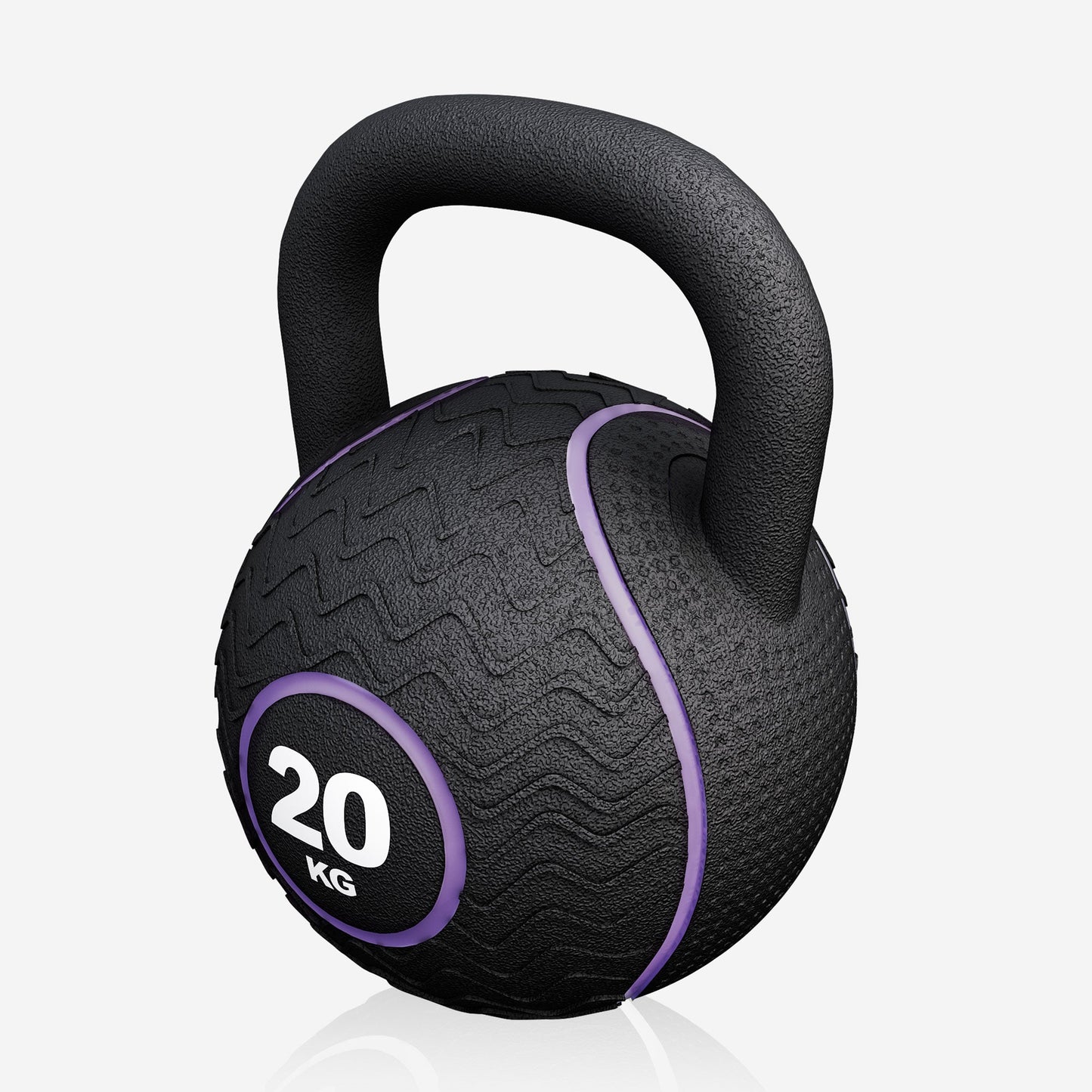 Kettlebell en caoutchouc 4 kg – 20 kg