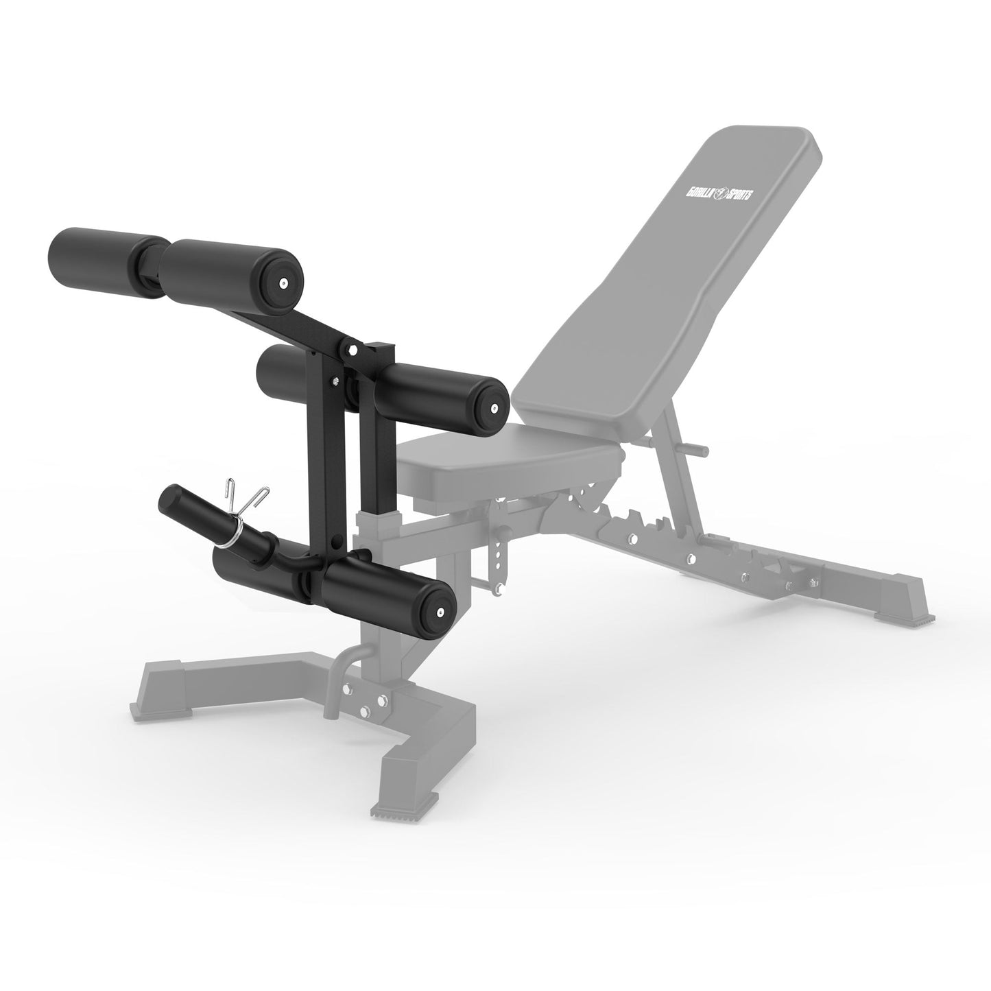 Banc de musculation multifonction réglable avec accessoires