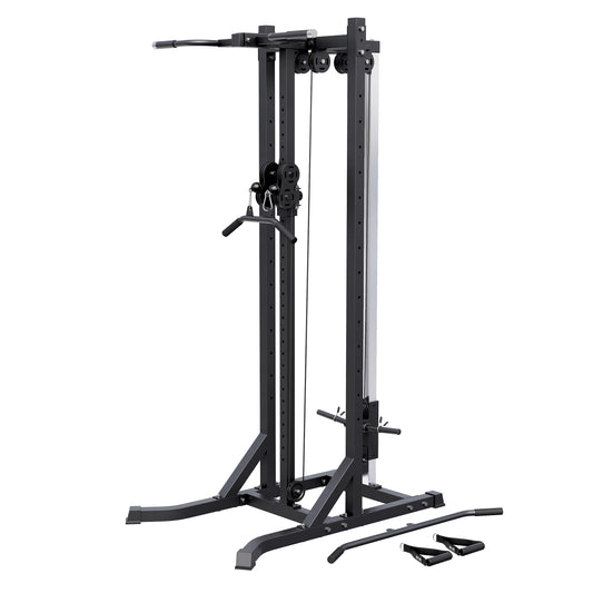 Poulie musculation avec barre de traction