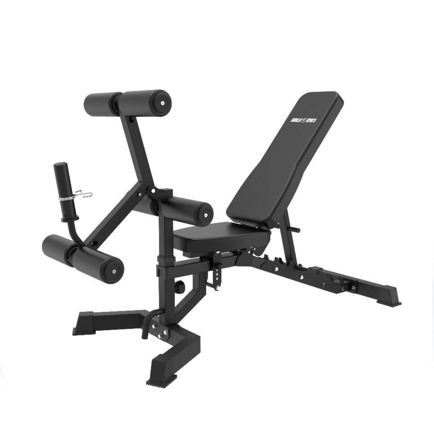 Banc de Musculation avec Accessoires Jambes, Biceps et Triceps 