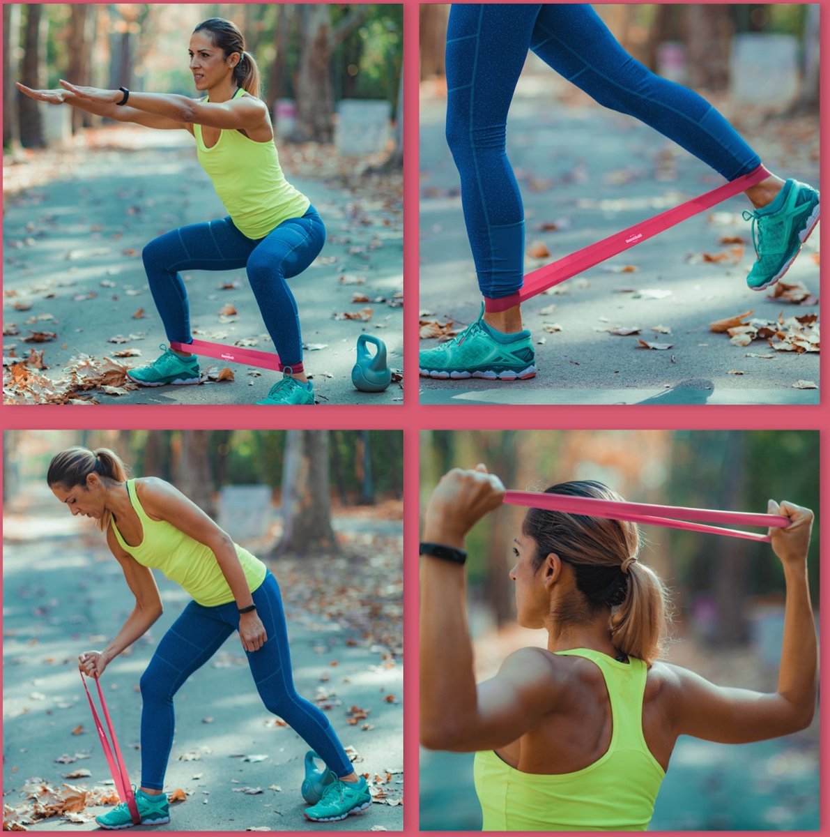 Bandes de résistance Rose