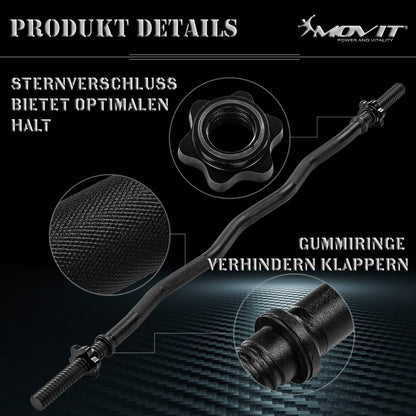 Barre curl SZ 130 cm