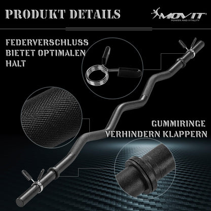 Barre curl SZ 130 cm