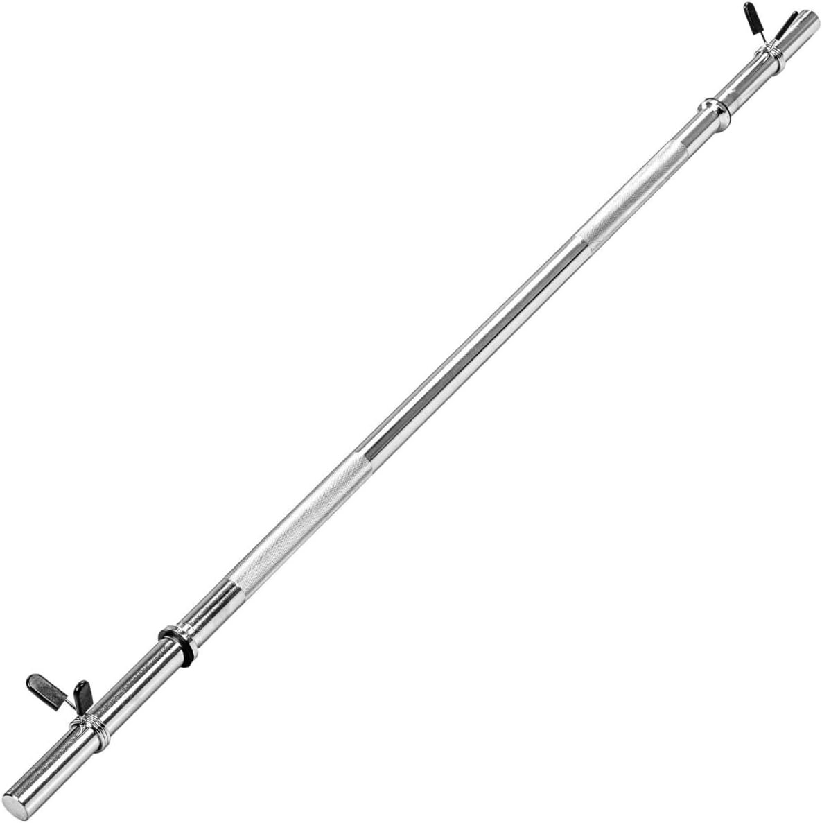 Barre d’haltère noir / chromée