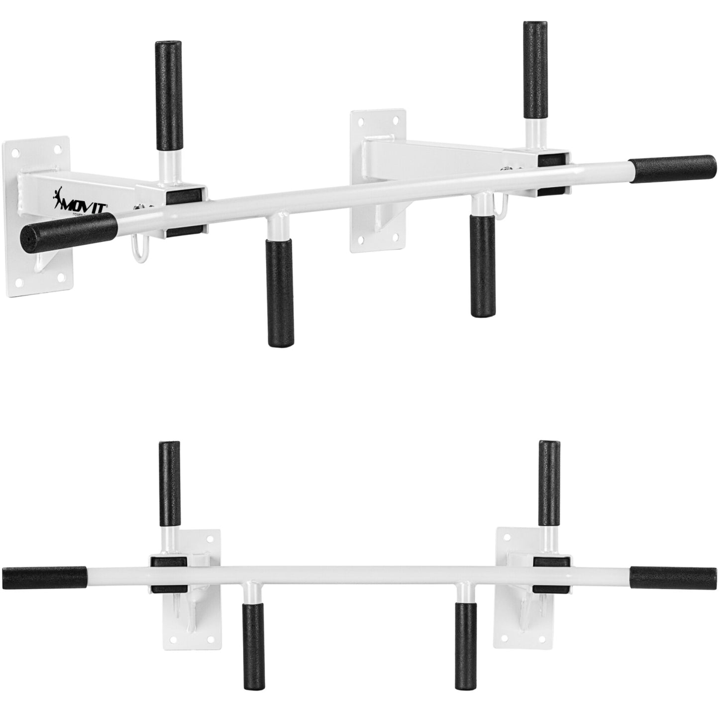 Barre de traction plafond Noir/Blanc