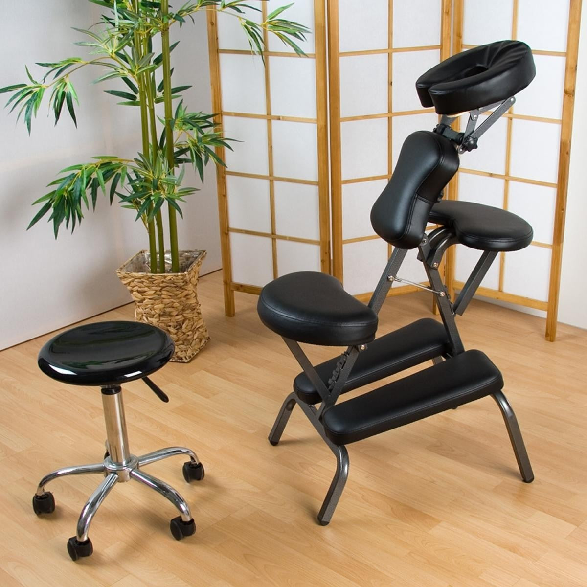 Chaise de massage réglable disponible en différentes couleurs