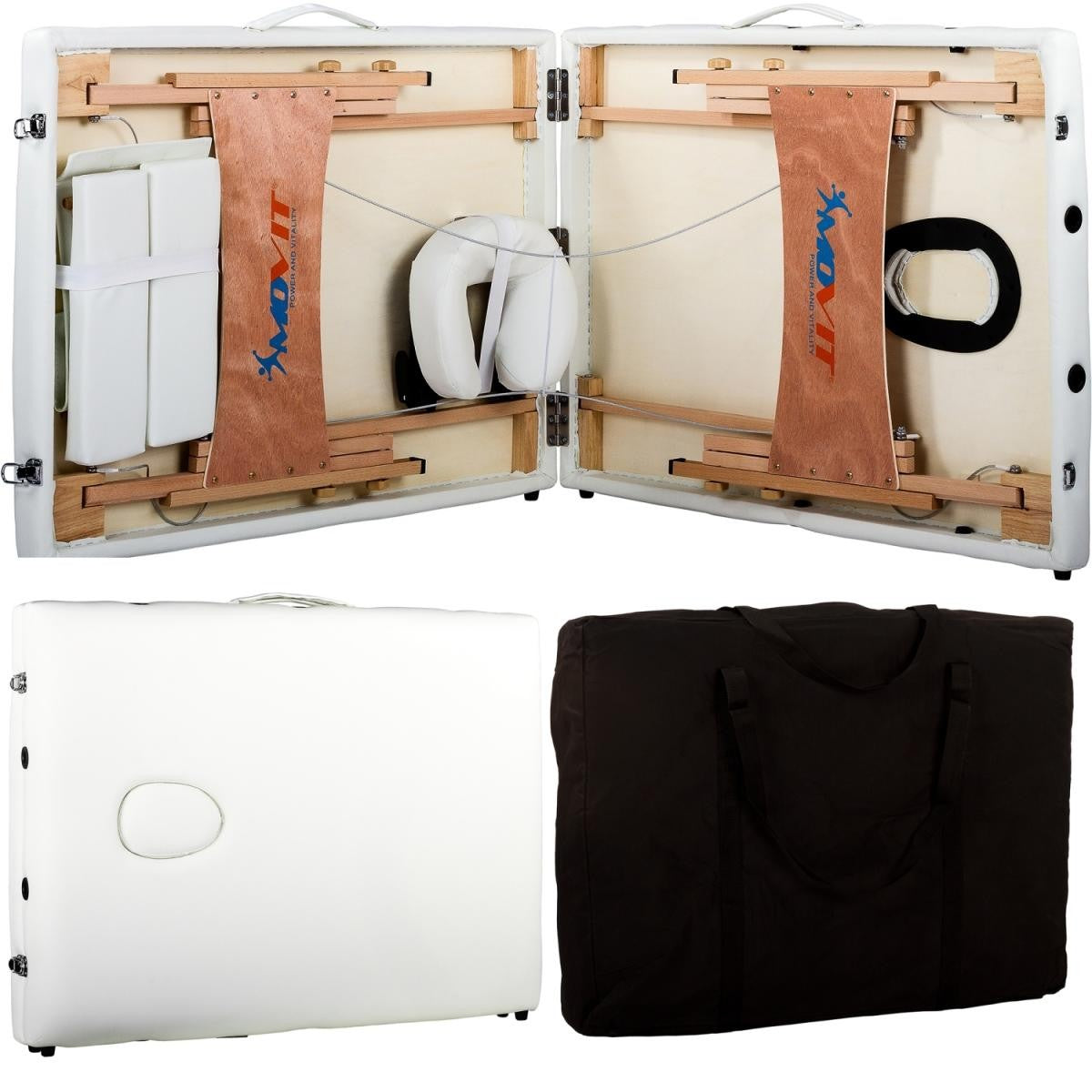 Table de massage pliante avec sac de transport