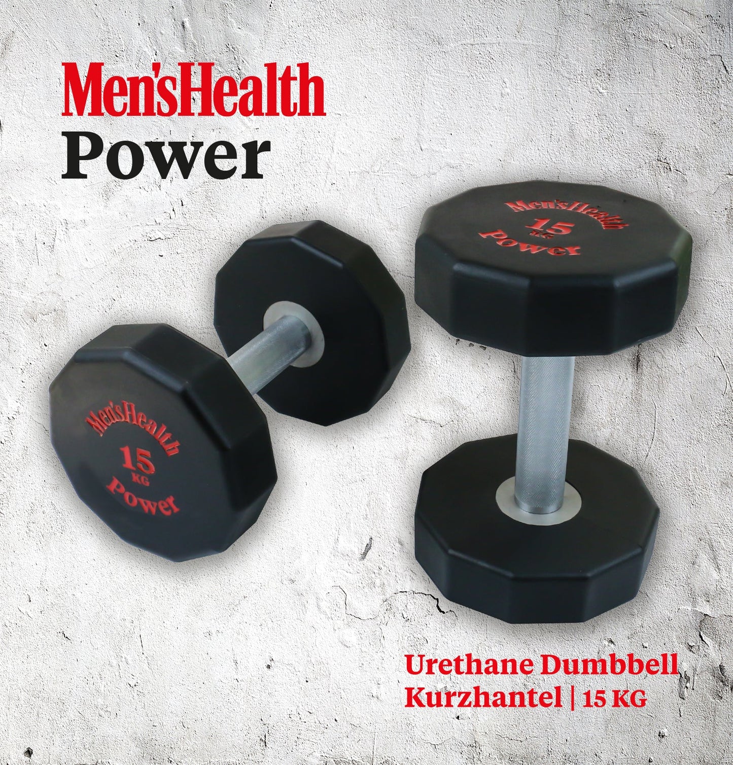 Haltère uréthane 5–25 kg