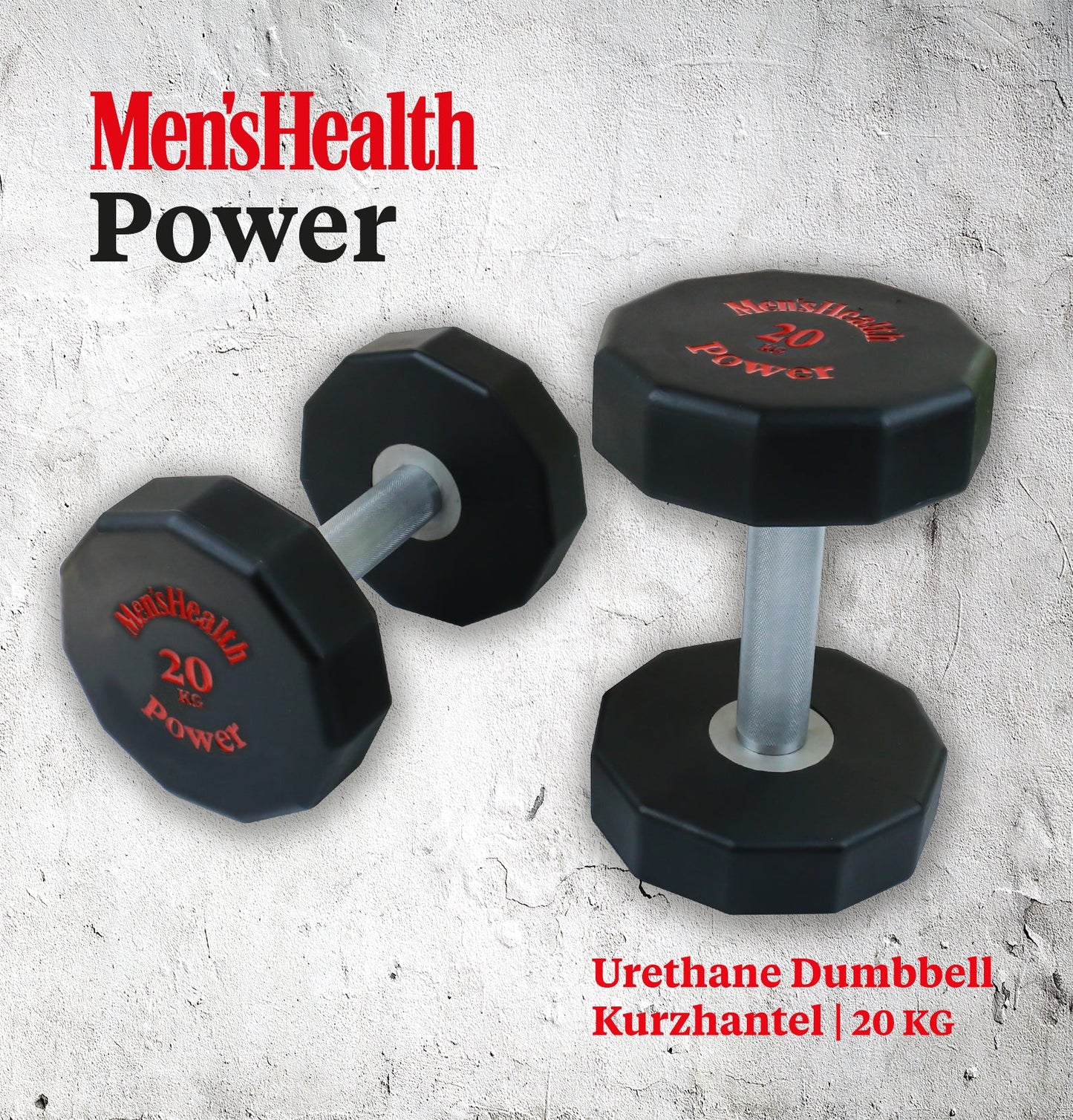 Haltère uréthane 5–25 kg