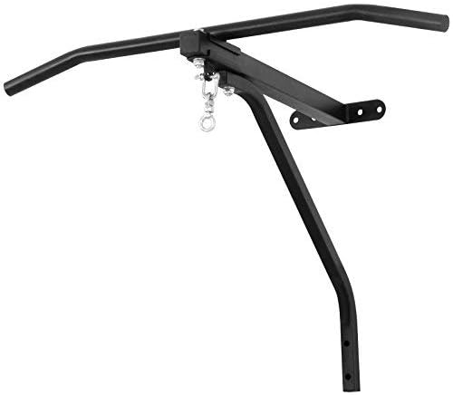 Barre de traction avec support mural pour sac de boxe