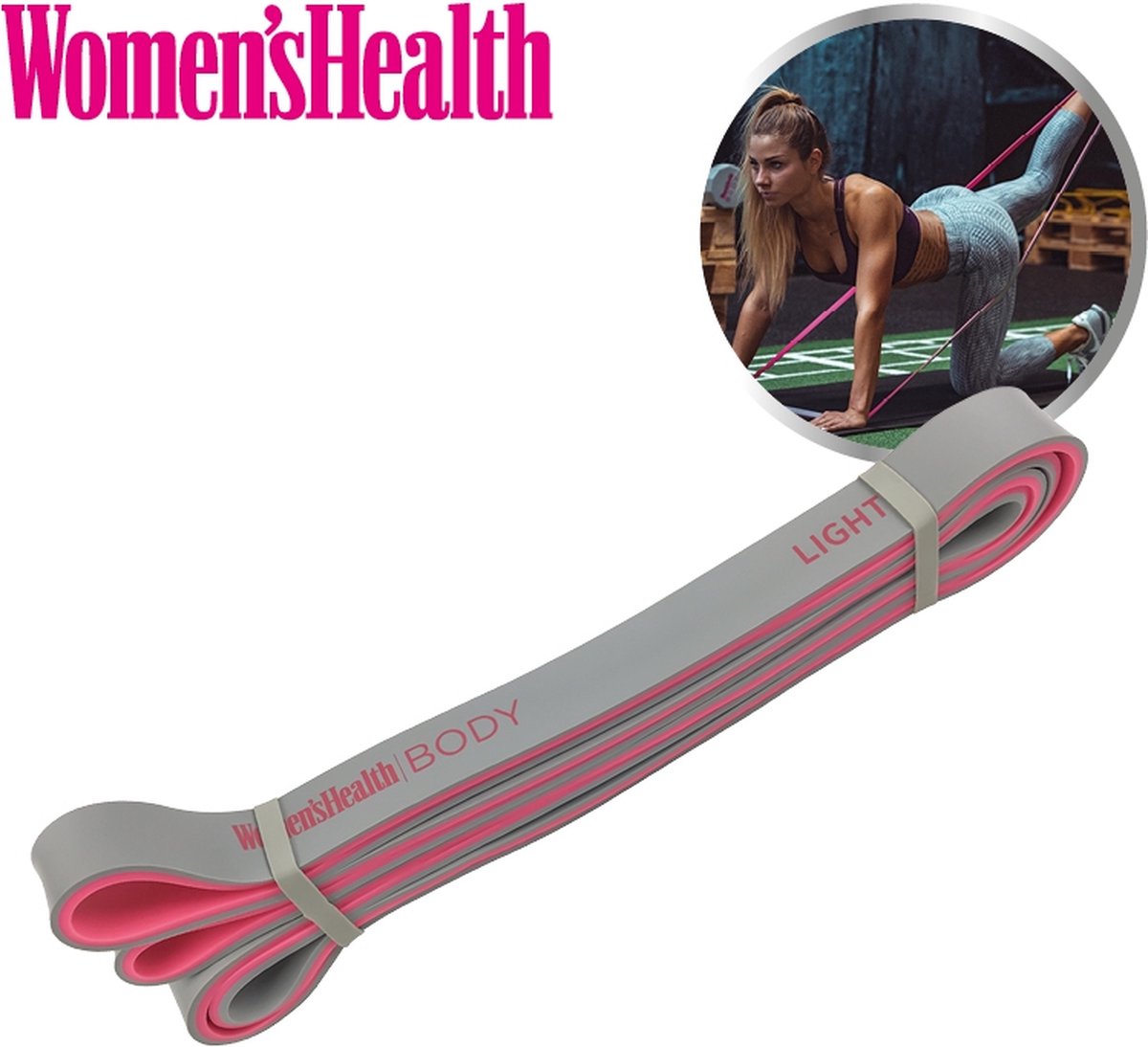 Bandes de résistance Rose/Gris