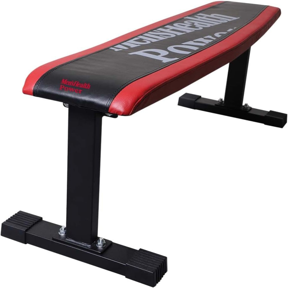Banc de musculation plat Noir/Rouge