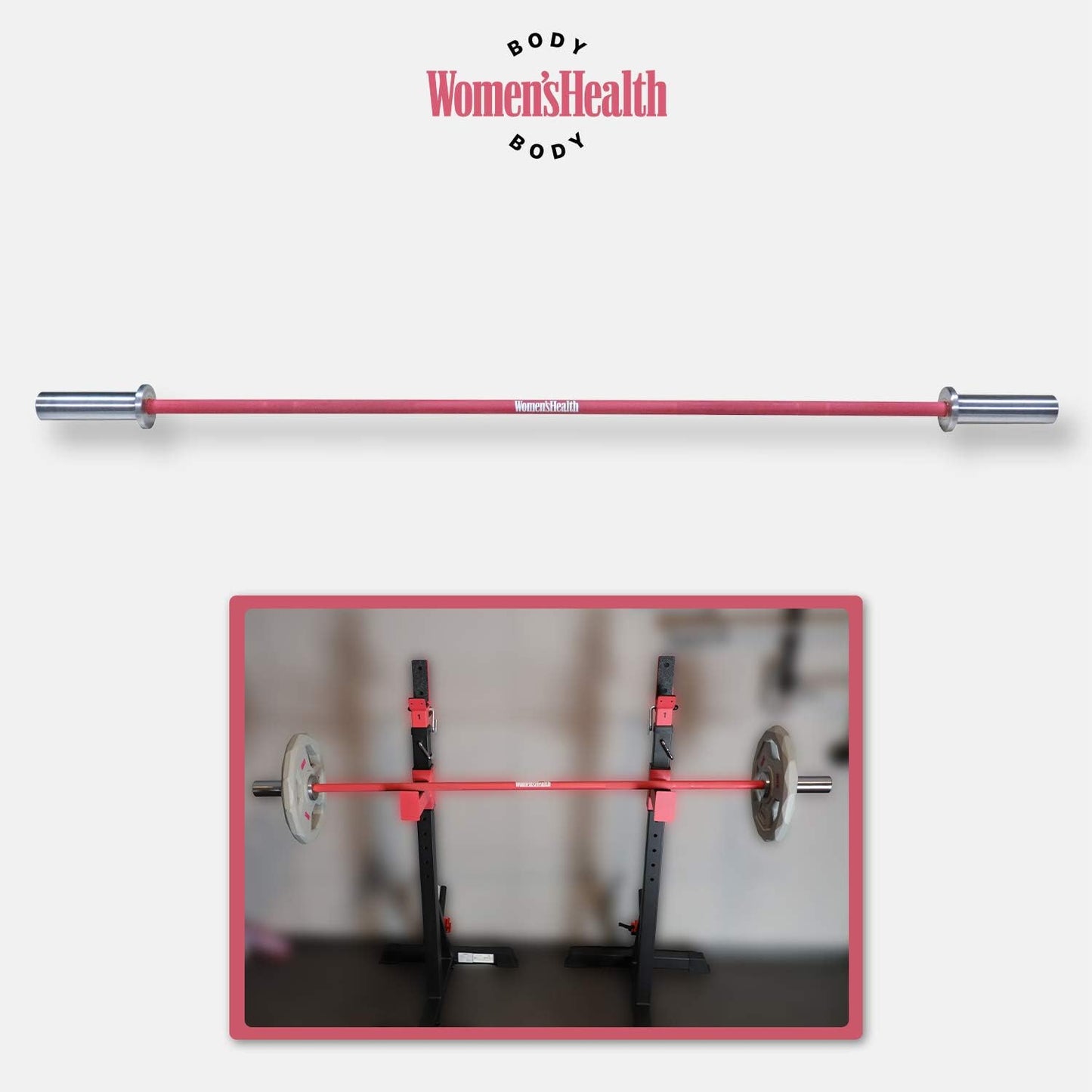 Barres longues Rose 10 kg