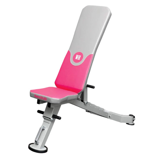 Bancs inclinés – Rose/Gris