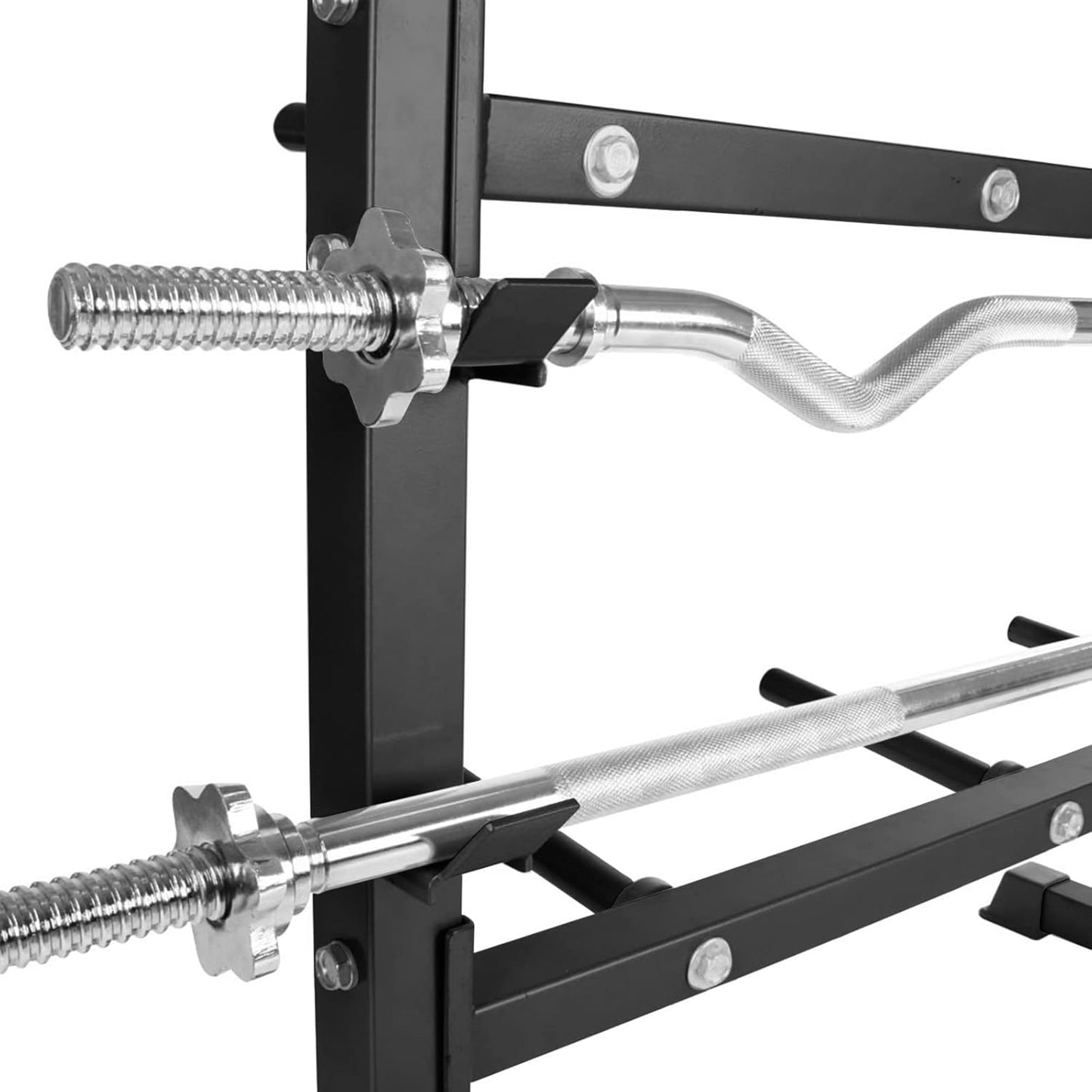 Rangement pour disques de musculation Noir