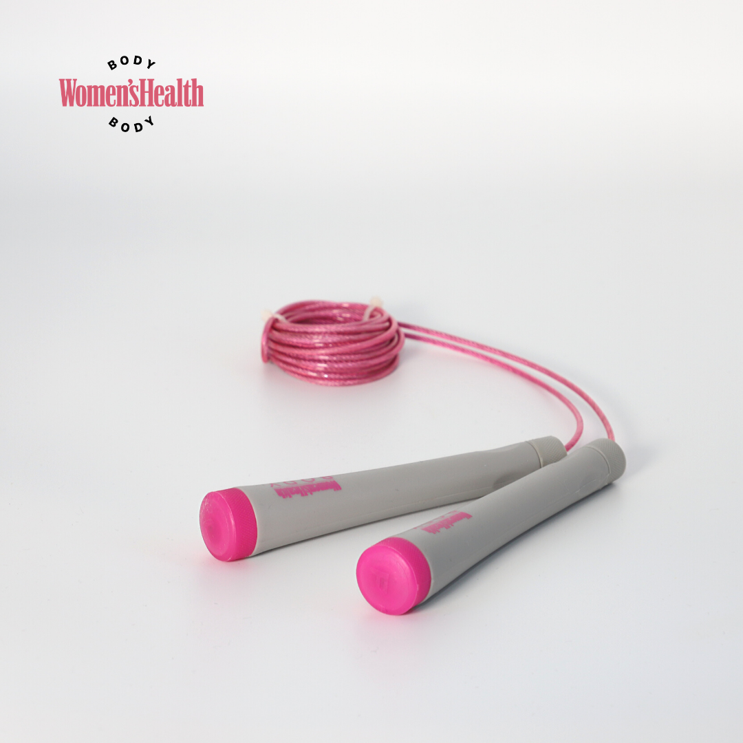 Corde à sauter Rose/Gris