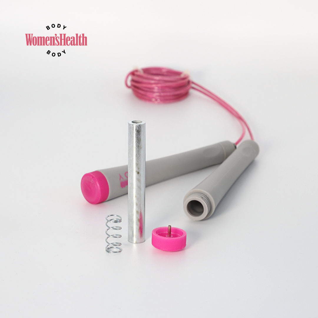 Corde à sauter Rose/Gris