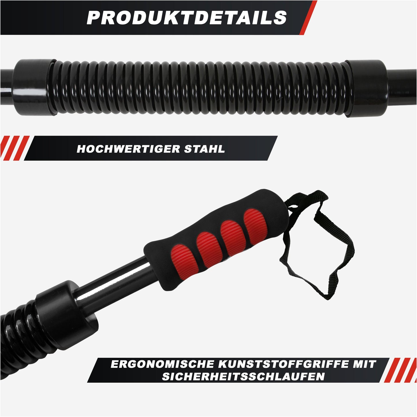 Barre de musculation courbée 20–30 kg