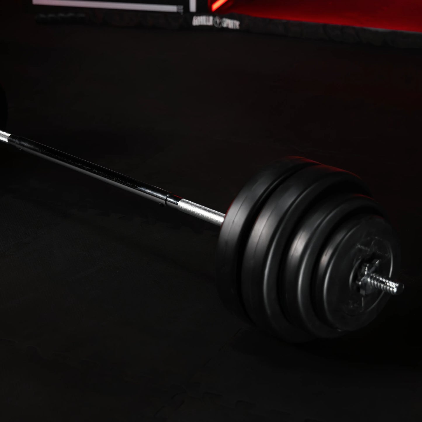 Set d'haltères longs E-Series 60 kg