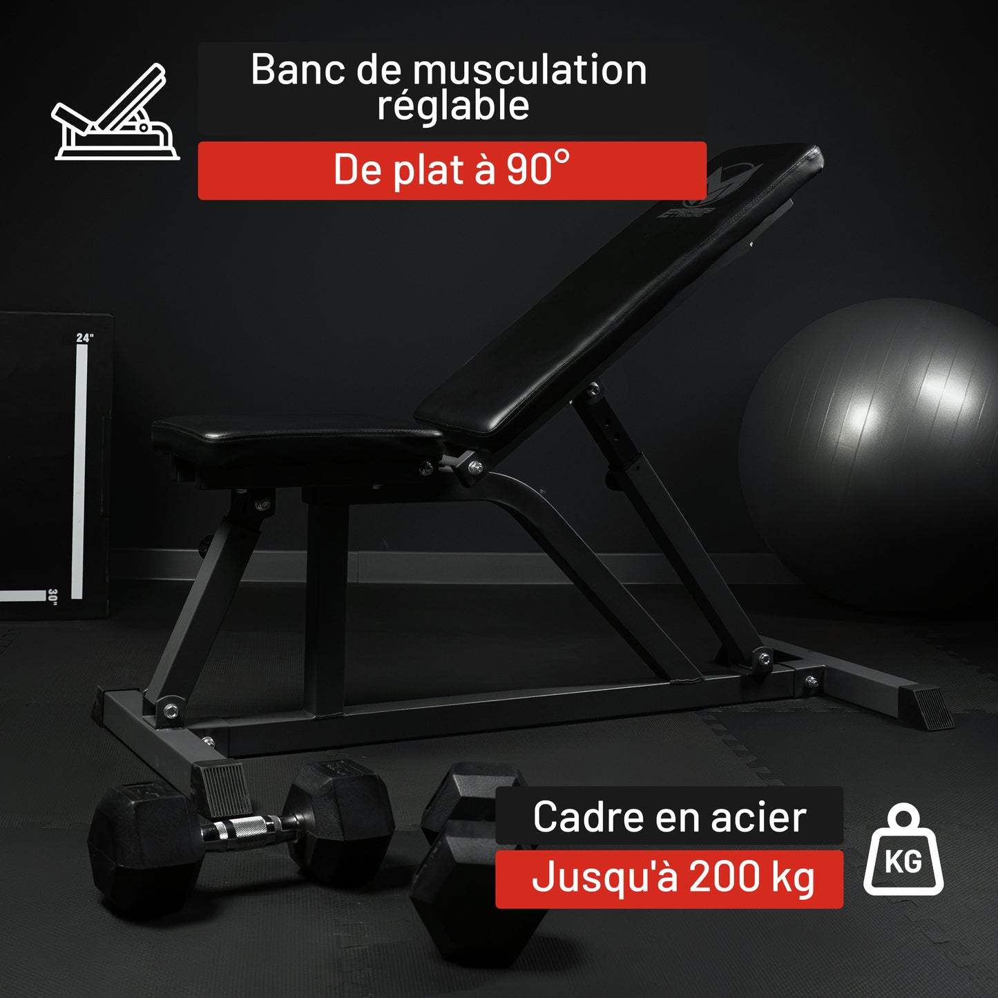 Banc inclinable E-Series