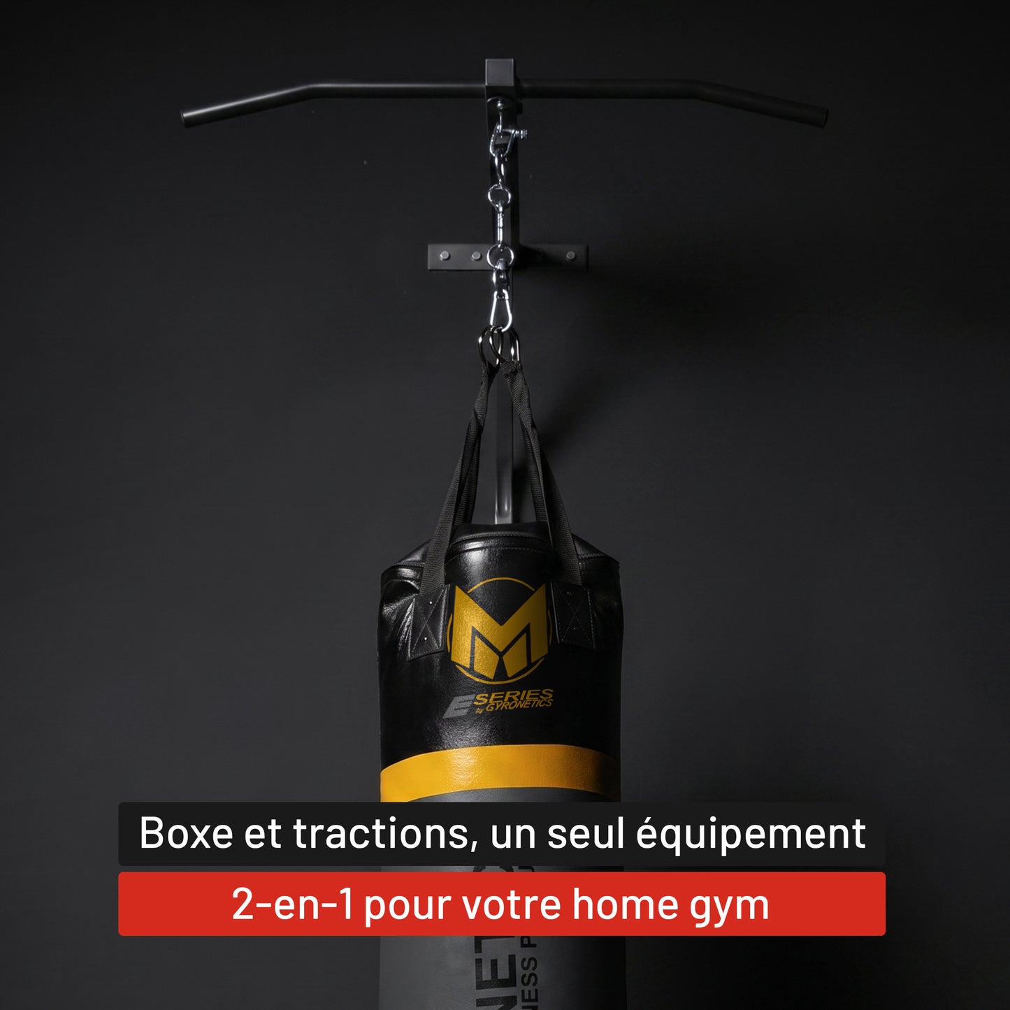Sac de frappe avec barre de traction E-Series