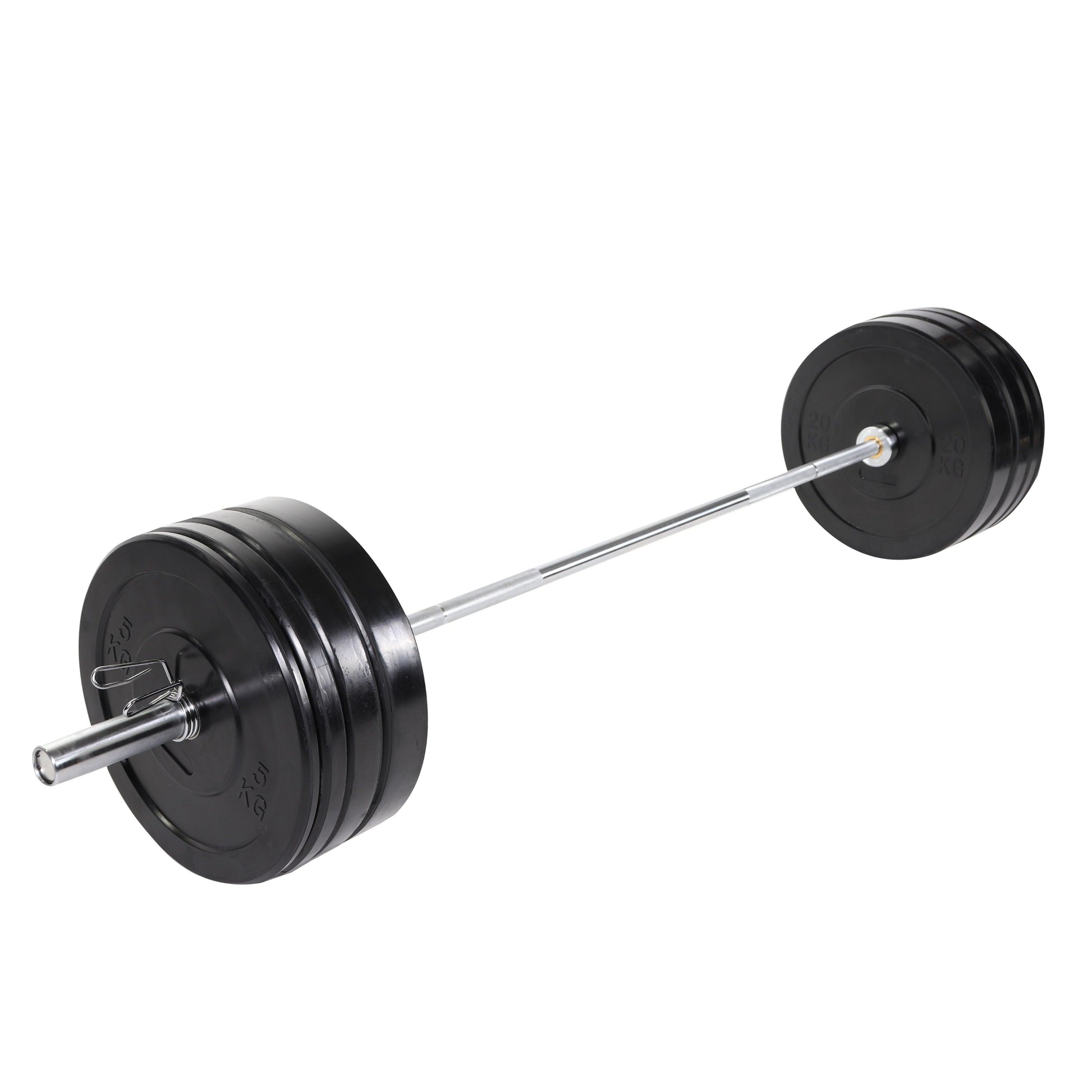Set d'haltères olympiques Bumper 140 kg - Gorilla Sports France