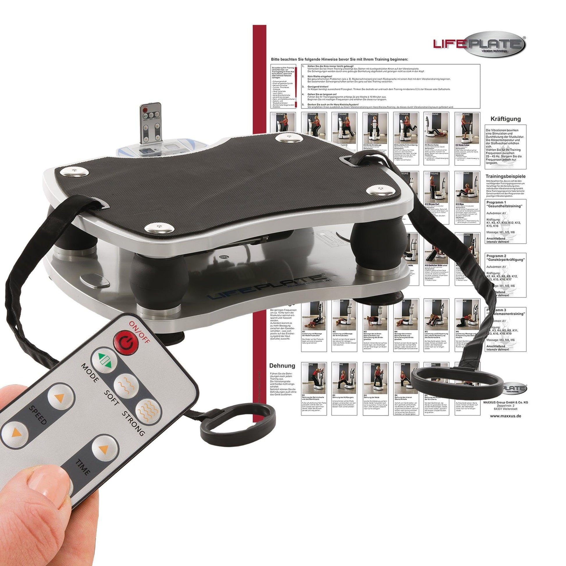 Plateforme vibrante LifePlate 1.0 - Gorilla Sports France