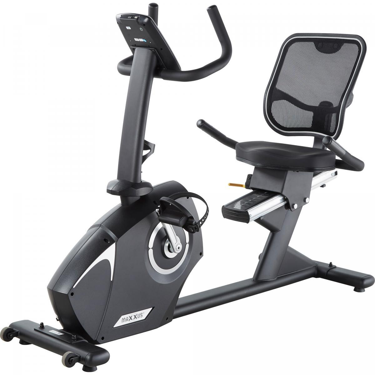 Vélo d'appartement semi-allongé Recumbent Bike 4.2R - Gorilla Sports France
