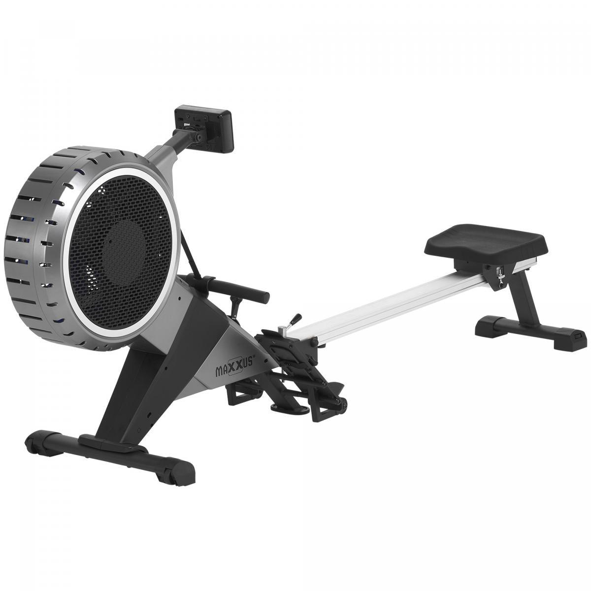 Rameur 7.4 avec rail repliable - Gorilla Sports France