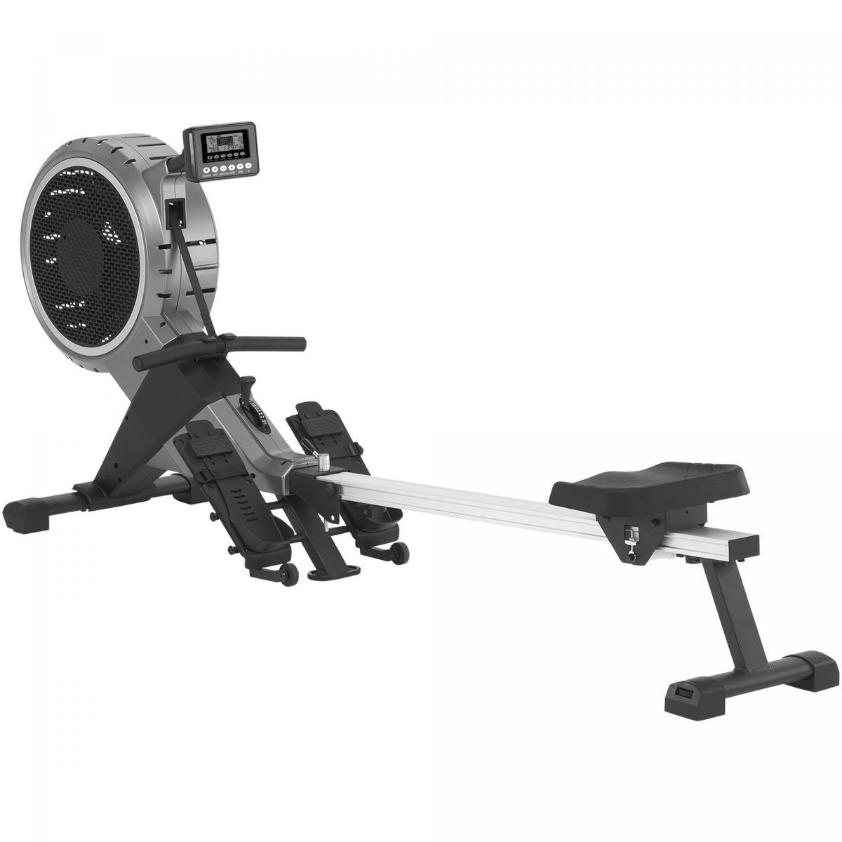 Rameur 7.4 avec rail repliable - Gorilla Sports France