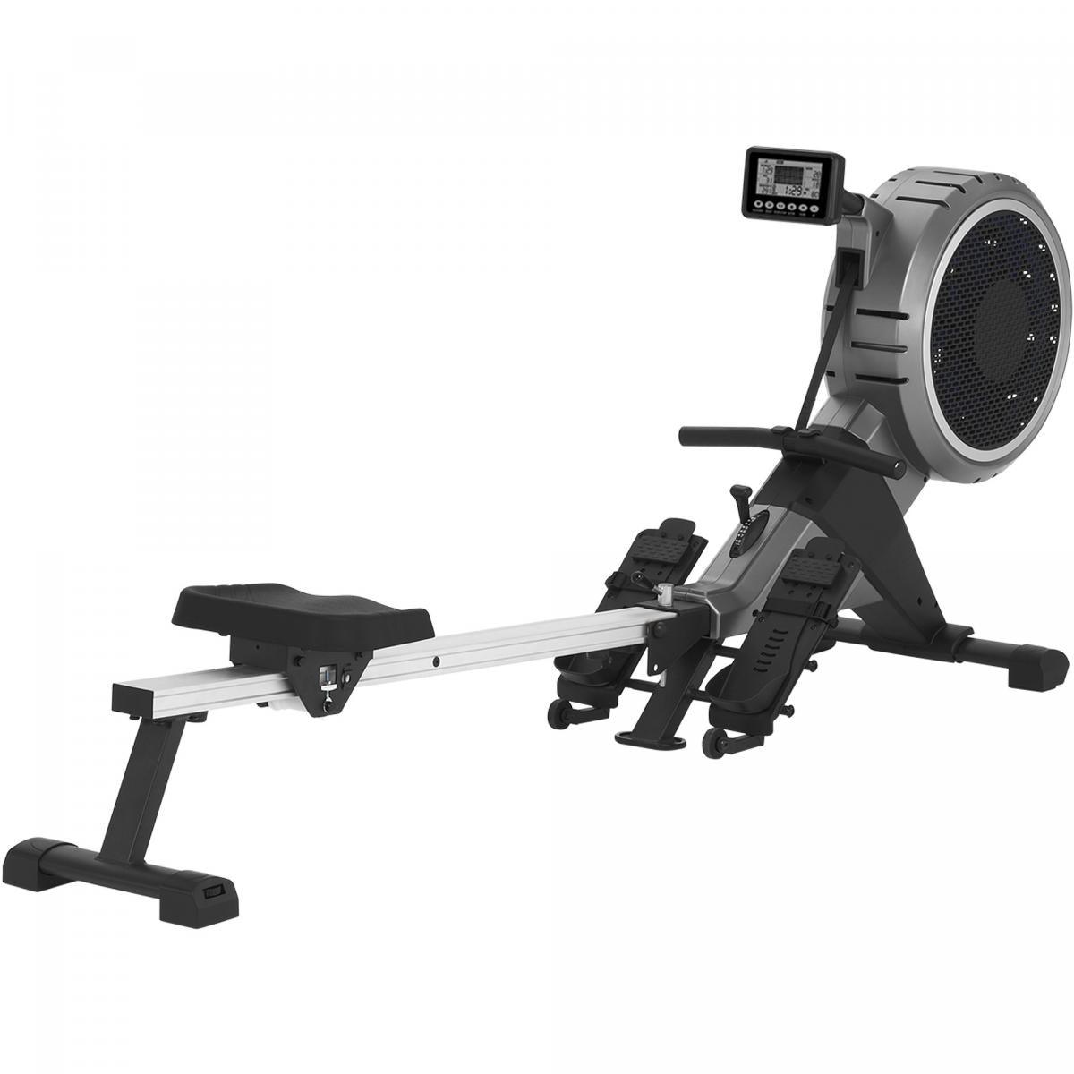 Rameur 7.4 avec rail repliable - Gorilla Sports France