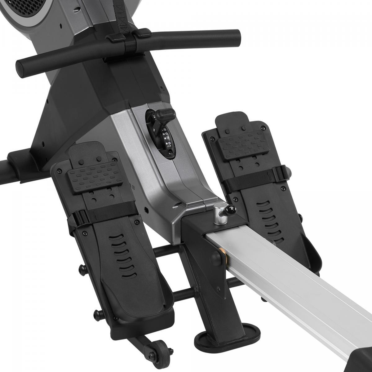 Rameur 7.4 avec rail repliable - Gorilla Sports France