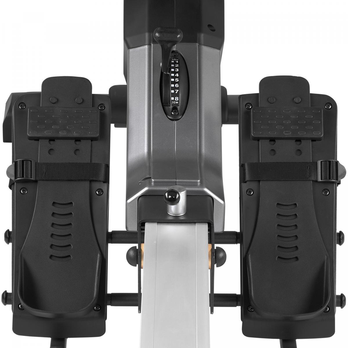 Rameur 7.4 avec rail repliable - Gorilla Sports France