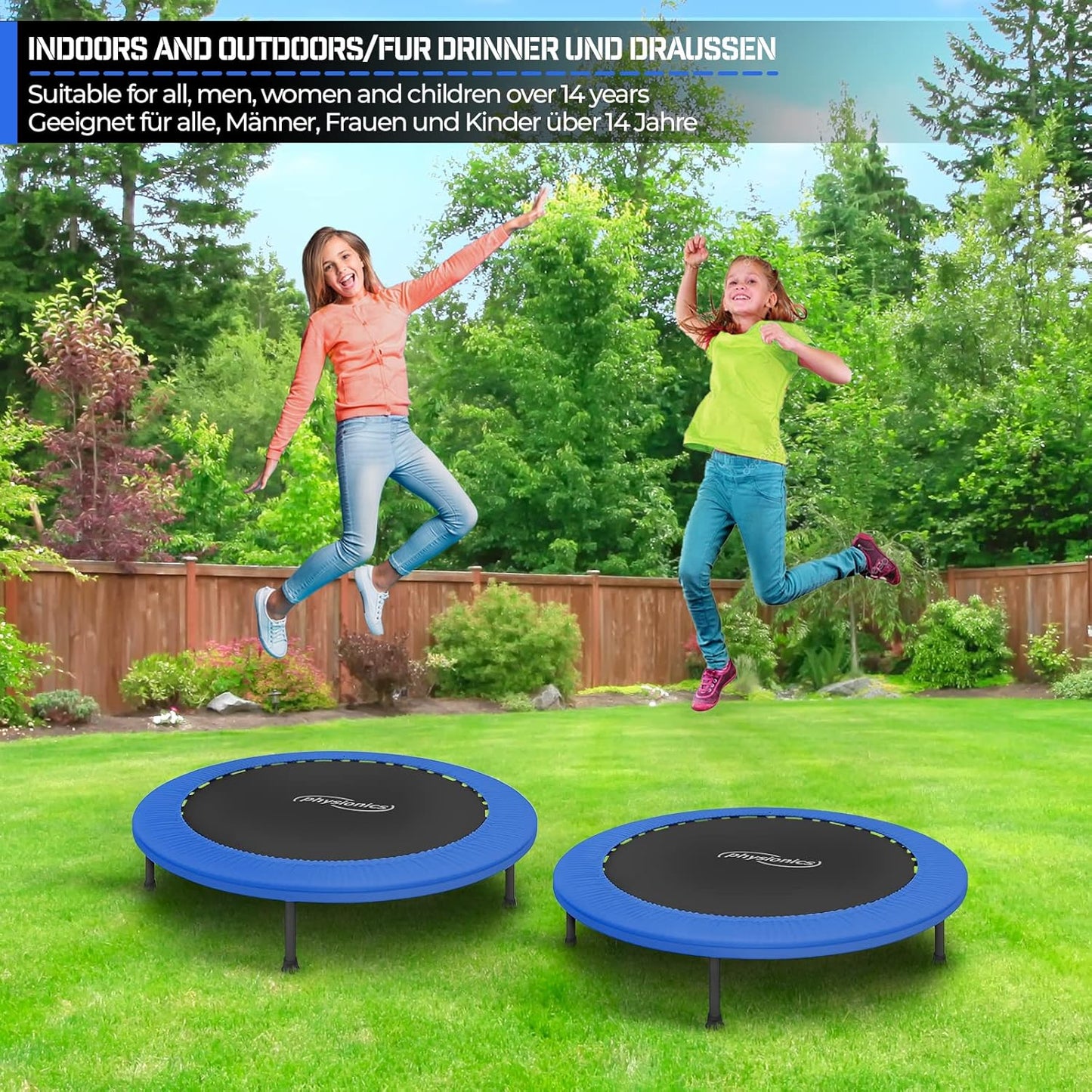 Trampoline de fitness 81 – 122 cm