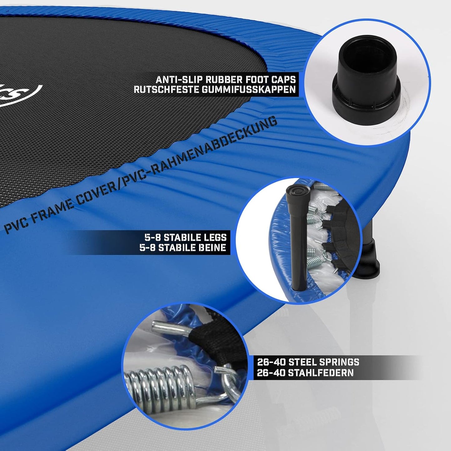 Trampoline de fitness 81 – 122 cm