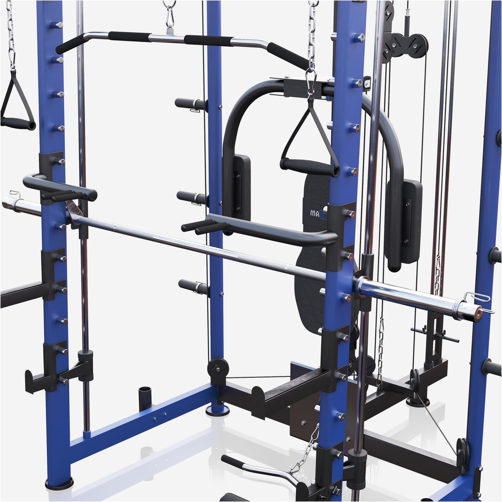 Multipresse 9.1 Smith machine avec double traction supérieure - Gorilla Sports France