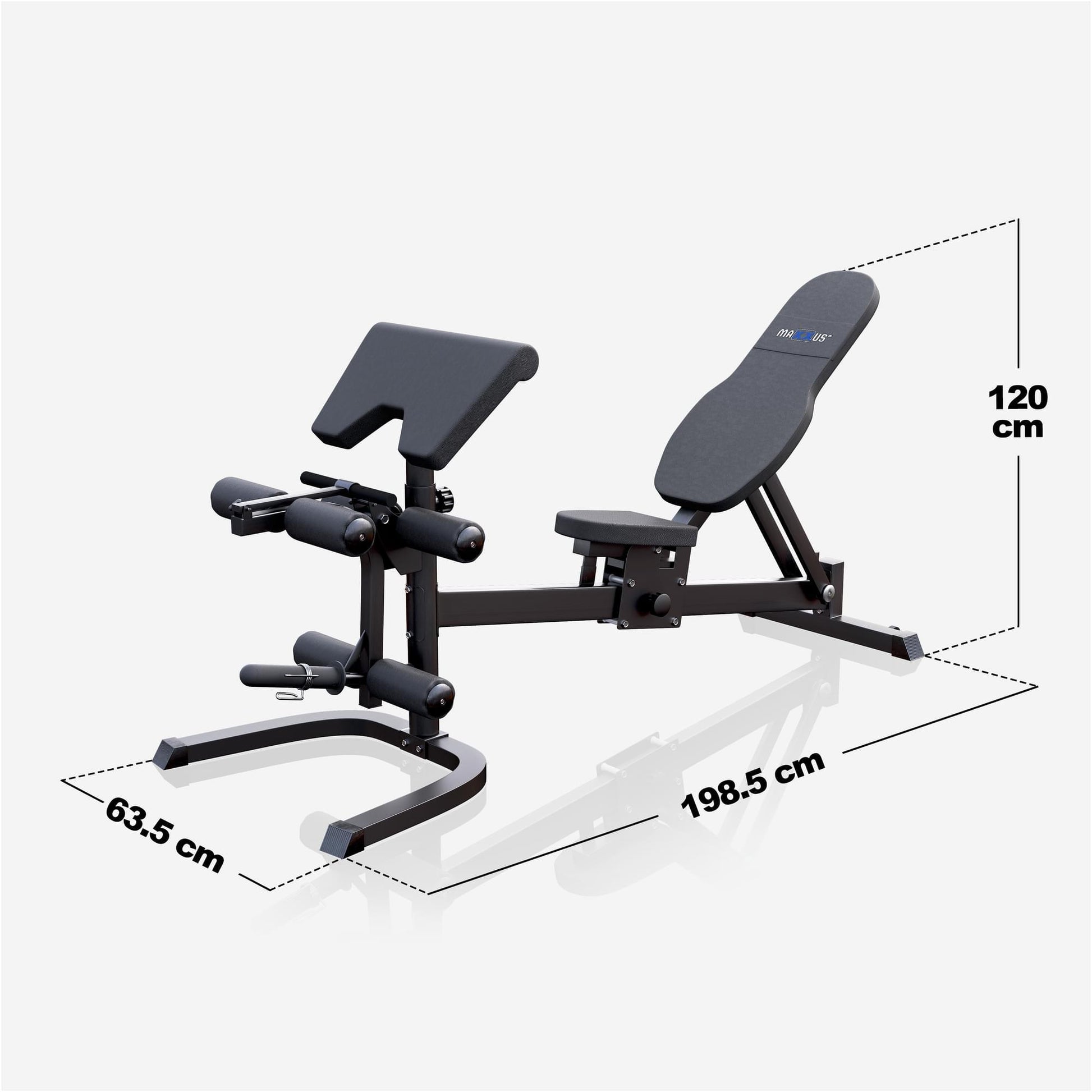 Multipresse 9.1 Smith machine avec double traction supérieure - Gorilla Sports France