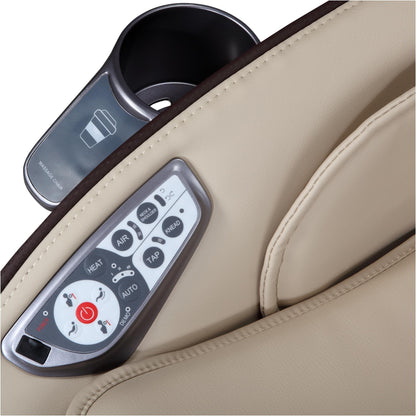 Fauteuil massant MX 7.1, marron/champagne - Gorilla Sports France