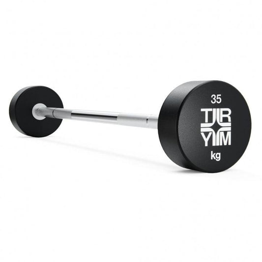 Barre avec Poids Fixes (10 - 50 kg) - Gorilla Sports France