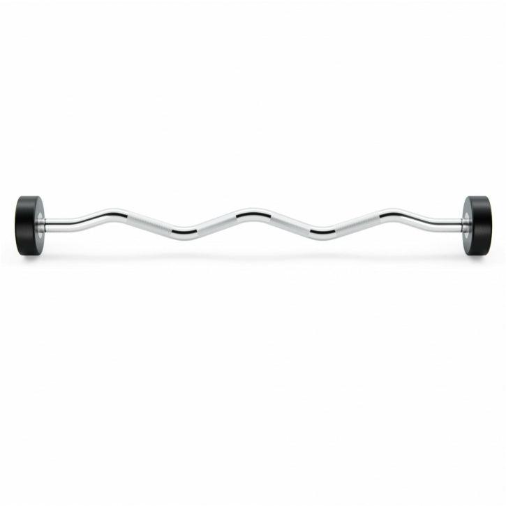 Barre Curl CPU avec Poids Fixes (10 - 50 kg) - Gorilla Sports France