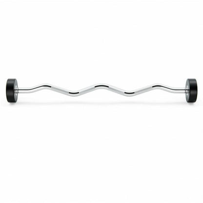Barre Curl CPU avec Poids Fixes (10 - 50 kg) - Gorilla Sports France