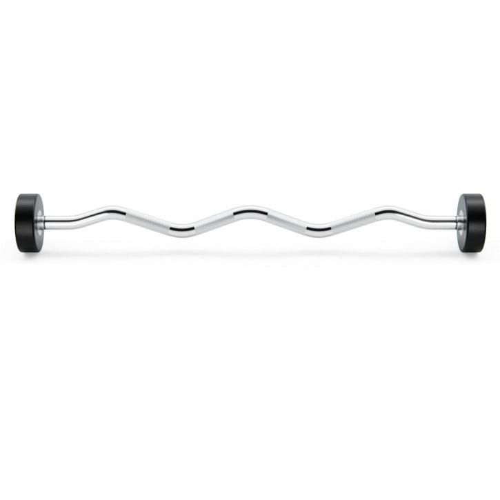Barre Curl CPU avec Poids Fixes (10 - 50 kg) - Gorilla Sports France