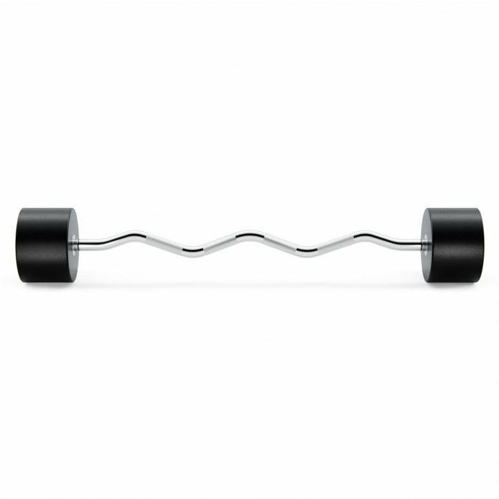 Barre Curl CPU avec Poids Fixes (10 - 50 kg) - Gorilla Sports France